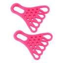Toe Foot Stretcher TPR Elastic Muscle Relaxation Foot Separator Stretcher, Pack of 2
