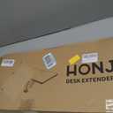 HONJIE Ergonomics Desk Extender Tray, Suitable for Office. Foldable, Punch-Free Clamp on.Computer Keyborad Tray, Desk Extension Board (21.65"*9.45"(55cm*24cm), Carbon)