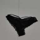 Avidlove Lace Panties for Women Rhinestone Cheeky Briefs Criss Cross String Hipster Underwear XXL