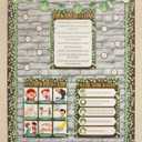 Teacher Created Resources Eucalyptus Green Scalloped Rolled Border Trim - 50ft - Decorate Bulletin Boards, Walls, Desks, Windows, Doors, Lockers, Schools, Classrooms, Homeschool & Offices