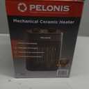 Pelonis 1500-Watt 9 in. Electric Personal Ceramic Space Heater with Thermostat CH1001