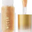 stila Heaven's Dew Gel Lip Oil Hydrating Gloss-Oil Hybrid with Jojoba, Hyaluronic Acid & Antioxidants High-Shine, Non-Sticky Nourishing Finish with Large Applicator (Galaxy)