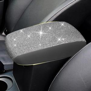 AOMSAZTO Center Console Covers for 2013-2018 Subaru Forester Armrest Bling