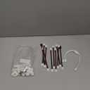 LED Strip Connector Kit for 5050 10mm 4Pin,Includes 8 Types of Solderless LED Strip Accessories,Provides Most Parts for DIY