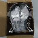 BATONECO 2.25 Inch Lap Joint Exhaust Band Clamp Exhaust Repair Preformed For Exhaust Pipe Connection Stainless Steel (2.25" 2 Packs) Metallic