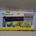Tetra LED Aquarium Hood 24 in x 12 in, Low-Profile Fish Tank Cover with Hidden Lighting