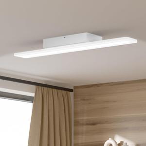 Modern LED Ceiling Light Fixture Close to Ceiling Light 23.6 White Ceiling Hanging Light for Kitchen Island Dining Room Table, Bedroom, Living Room