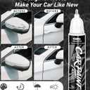 UM/M7216 Agate Black Metallic Touch Up Paint for Ford, Black Car Paint Scratch Repair, Exact Match Car Touch Up Paint Pen Scratch Repair for Vehicles