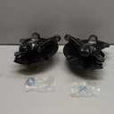 Pair Front LH & RH Steering Knuckle & Wheel Bearing Hub Assembly Fits 2006-2011 Honda Civic(Without Si Model), 44300SNA952, 44300TR0951, 44600SNAA00, 45255SNAA00, 51211SNA010 698450 698451