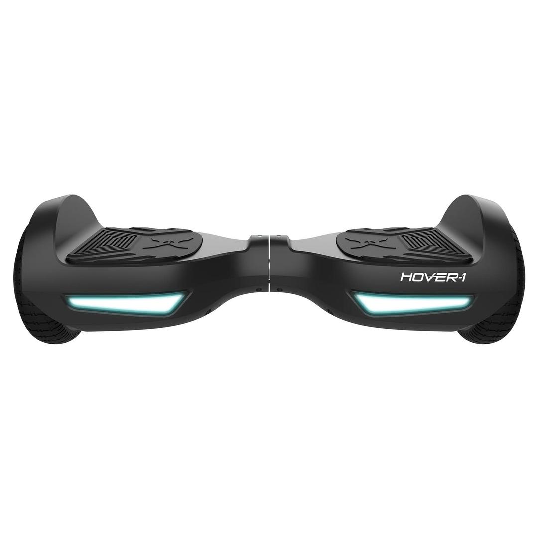 Hover1 Drive Electric Self Balancing Scooter with 7MPH Top Speed, 3 Mile Range, Long Lasting LithiumIon Battery, 6 HR Full Charge, Path Illuminating LED Lights and 6.5” Wheels