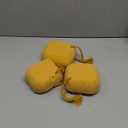 myHomeBody Bath Sponge, Foam Loofah, Body Scrubber for Bathing, Exfoliating Shower Pouf for Shower  Large Size, Lots of Lather, Curvy, 3 Pack