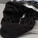 KinCam Recliner Covers, Stretch Reclining Chair Covers, Recliner Sofa Slipcovers Stripe Jacquard Recliner Couch Covers Furniture Protector Covers for Pet Kid (1 Seater, Black)