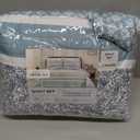 Great Bay Home 3-Piece Reversible Blue Full/Queen Quilt Comforter with 2 Shams | Lightweight, All-Season, Cozy, Modern Bedspreads | Paisley Coverlet Sets | Kadi Collection