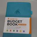 Clever Fox Budget Book 2.0  Simple Budgeting Planner for Beginners  Financial Notebook with Money Spending, Debt & Bill Tracker (Turquoise) (Compact (5.3" x 7.7") - Smaller than A5)