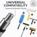Bates- Extension Pole, 3 Ft Pole, Telescoping Pole, Paint Pole, Extendable Pole, Paint Roller Extension Pole, Painters Pole, Extension Handle, Telescoping Handle, Telescoping Paint Roller Pole