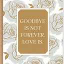 4 x Sympathy Card, Condolences Card, Sympathy Cards with Premium Envelope, 8x5.3 Inches, Double-Sided (BT-102)