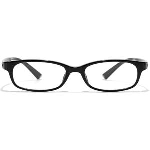 SODQW Office-Siren Blue Light Glasses for Women, Rectangle Frame, Y2K Small Eyewear, Anti Eyestrain Computer Glasses