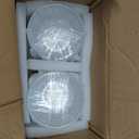 12 Pack Small Glass Bowls Set, 12 Oz Fluted Prep Dessert Bowls for Kitchen, Stackable Snack Serving Bowls Side Dishes for Ice Cream, Dipping, Yogurt, Cereal, Candy