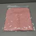 BETTE BOUTIK Women's Long Short Sleeve Tops 2025 Dressy Casual Button Hollow Out Lace Embroidered Blouses Shirts (Pink, M)