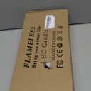 Aignis 24pcs Flameless Floating Candles Waterproof, 200Hr 3”LED Floating Tea Lights with Battery, Water-Activated Candles for Pool, Wedding Centerpieces, Bath & Spa, Easter Decoration (Elegant White)