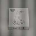 VCVS 36W USB C Super Fast Charging Station for Samsung Phones Watches Earbuds, 3 in 1 Charger for Samsung Galaxy Watch Ultra/7/6/5/4/3, Galaxy S24/S23/S22/21/20,Note20/10,Z Fold/Flip 5/4,USB-C Buds, Carbon