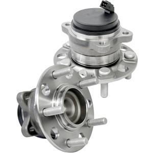 2 Pcs 512553 Rear Wheel Bearing Hub Assembly Compatible with Hyundai Sonata 2015-2019, Tucson 2016-2019, Veloster N 2019, for Kia Optima 2016-2019, Sportage 2017-2020, Cadenza 17-19, 5 Lugs w/ABS