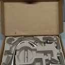 Moen T944 Eva Two-Handle Deck Mount Roman Tub Faucet Trim Kit with Single Function Handshower, Valve Required, Chrome
