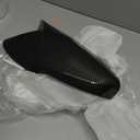1Pair Side Mirror Cover Rear View Mirror Cover Trim For Hyundai Veloster 2012 2013 2014 2015 2016 2017 (Carbon Fiber Black)