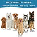 200LBS Non-Slip Inflatable Dog Water Ramp Pet Ladder