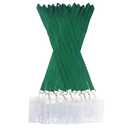 Durable Polyester Lanyards with Safety Clasp & Waterproof Transparent Card Holders Rainbow Mix & Solid Colors (Midnight Green, 12 Pack)