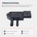 HiSport Differential Pressure Sensor 076906051B Compatible with Audi A3 VW Beetle Jetta Passat Replaces 076906051B