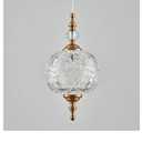 TLOLGT Antique Adjustable Pendant Light Fixtures Delicate Decorative Pattern Glass Ceiling Pendant Lighting for Kitchen Island Dining Room with Original Vintage Design