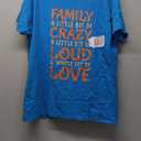 Family Reunion | Family A Little Bit Of Crazy T-Shirt Sapphire Blue X