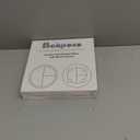 Bakpoco Stainless Steel Baby Plate with Suction, 9 Divided Toddler Plates with Removable Silicone Sleeves for Kids, Non-Toxic Non-Slip Unbreakable Dishwasher Safe Dinnerware Set of 2, Pink & Lilac