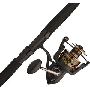 PENN Battle Spinning Reel and Fishing Rod Combo (Battle Combo, 6000 - 9' - Medium Heavy - 2pc, Black)