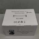 4.3 inch LCD Digital Microscope, Rechargeable Portable Lab Soldering Coin Microscope, 50-1000X Pro Diamond Tester with Multi-Angle LED Fill Light for Diamond Laser Inscription Girdle Viewer Jewelers