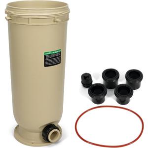 178560 Tank Bottom Housing Assembly,Tank Body Compatible with Pentair Clean & Clear Cartridge Filters 150/200 Square Feet