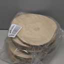 KARAVELLA Large Wood Slices for Centerpieces  Wood Centerpieces for Tables, Rustic Wedding Centerpiece, Natural Wood Slabs, Thin Slices 10-11 inches (10 Pack)