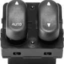 Master Power Window Switch for 1997-2002 Ford F150,1999 F250 F350 F450 F550 Super Duty,1999-2001 Ford Lobo,Front Driver Side Auto Window Control Button 2-Door Pickup XL3Z14529AA F65Z14529AAB 1S10453
