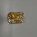 Hicarer 3 Rows Crystal Rhinestone Chain Strips Chain Trim for Sewing Craft, DIY, Wedding, Jewelry, Decoration (3 Yard x 0.47 Inch, White Rhinestone with Gold Base)