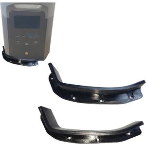 2-Pack Fixed Mounting Bracket Compatible with Delta 2 MAX Power Station, Anti-Slip Base for Caravan, Boat, Home