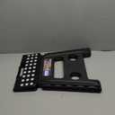 ACKO Folding Step Stool 13 inch Heavy Duty Plastic Foldable Step Stool for Kids and Adults, Small Collapsible Fold Up Stepping Stool 1 Pack (Black)