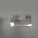 Depvko 13PC Nail Drill Bits Set, Drill Bits for Nails, 3pcs Tungsten Carbide Drill Bits+ 3pcs Ceramic Efile Nail Drill Bits+ 6pcs Cuticle Drill Bits+ 1pcs Brush, 3/32 inch Nail Bits for Nail Drill