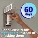 Diversey Good Sense D100910596 60 Day Air Care System Dispenser, No Power Required, Spill Proof Deodorizing Janitorial Wall Mount Air Freshener Cartridge Holder, 1-Count