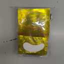 100 Pairs Set Under Eye Pads, Comfy and Cool Under Eye Patches Gel Pad for Eyelash Extensions Eye Mask Beauty Tool (Gold)