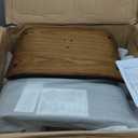 civama Bar Stools Set of 4 for Kitchen Counter, Adjustable Bar Height Chairs, Modern Swivel Barstools with Bentwood Seat and Back with Footrest for Kitchen Island, Dining Room, Black PU Leather