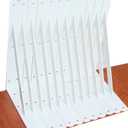 16 Pack L12 x H 8" White Heavy Duty Shelf Brackets with Screws Metal Shelf Brackets Shelf Support Angle Brackets for Shelves L Brackets Heavy Duty Floating Shelf