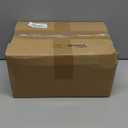 Tanlade 100 Pack 9oz Clear Dessert Cups with Lids and Sporks Rectangle Plastic Cups Disposable Parfait for Banana Pudding Appetizer Mousse Fruit Cupcakes Yogurt Oatmeal Serving