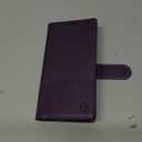 FLIPALM Wallet Case for Samsung Galaxy A54, RFID Blocking Credit Card Holder, PU Leather Folio Flip Kickstand Protective Shockproof Cover for Galaxy A54(Purple)