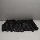 Fruit of the Loom Men's Work Gear Everyday Work Crew Socks (10 Pack), Black, Medium (6 - 12)